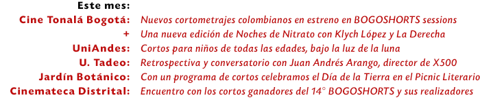 Este mes